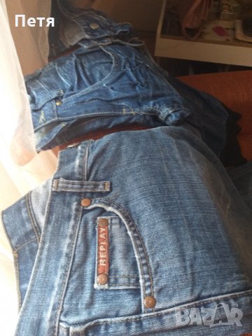 Дънки без забележки Франко феручи и Риплей , снимка 3 - Дънки - 35244724