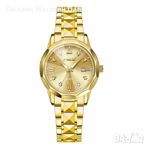 POSHI PS922 дамски кварцов часовник 30мм с календар. Цветови варианти, снимка 15 - Дамски - 52915176