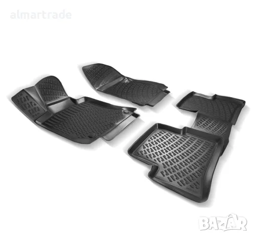 Гумени стелки съвместими с Peugeot 207 06-14, снимка 1