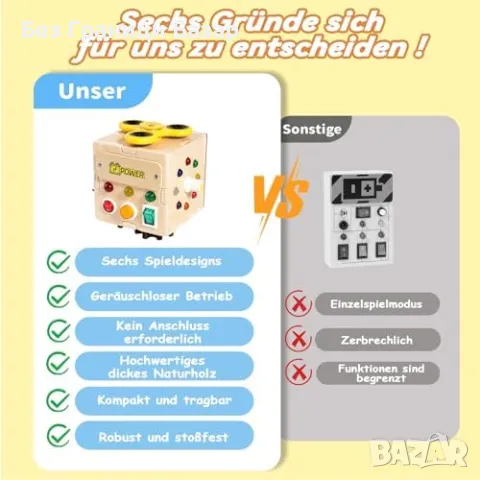 Нова Образователна Монтесори играчка за пътуване - моторни умения 1+, снимка 6 - Образователни игри - 48615103