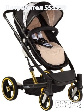 Детска количка-Kfaft LeonTravel Sistem НОВА !!!, снимка 4 - Детски колички - 53245158