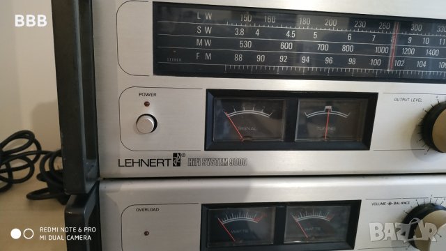 Lehnert  SV901 + ST902 - Усилвател и тунер, снимка 5 - Ресийвъри, усилватели, смесителни пултове - 35278710