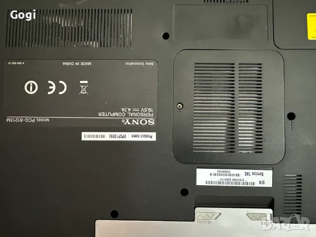 Лаптоп Sony Vaio PCG-81213M - 16.4" (1600х900), снимка 6 - Лаптопи за дома - 49137913