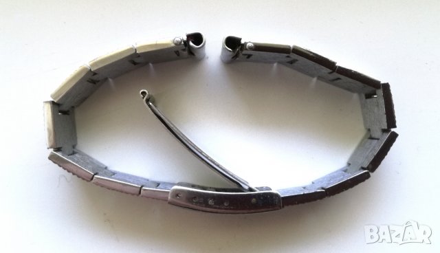 Стара оригинална съветска верижка за дамски часовник, снимка 5 - Каишки за часовници - 32755090