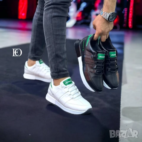 мъжки маратонки lacoste prada versace, снимка 2 - Маратонки - 51420489