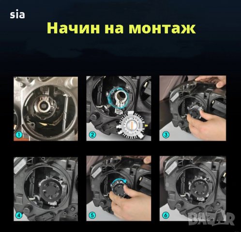 Диодни крушки 9006 , 9006, 8000L, 6000К, NIKEN, 30W, LED, бял, снимка 2 - Аксесоари и консумативи - 32863644