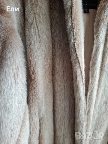 Палто с косъм , снимка 3 - Палта, манта - 53003698