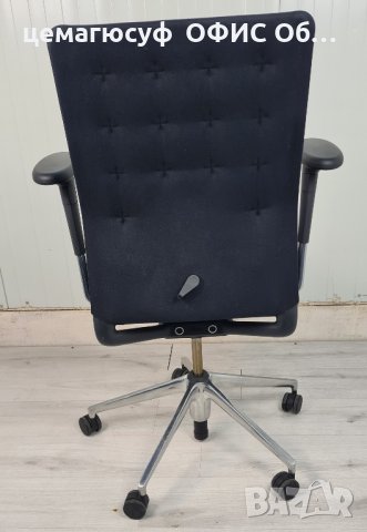 Офис ергономичен въртящ се стол Vitra ID Trim внос от германия , снимка 7 - Столове - 43534122
