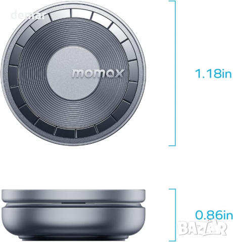 Стойка за кола MOMAX Magsafe, подходяща за iPhone 15 14 13 12 Pro Max Plus Mini, снимка 6 - Аксесоари и консумативи - 44897905