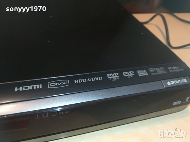 PANASONIC DMR-EX72S DVB HDD/DVD RECORDER, снимка 6 - Плейъри, домашно кино, прожектори - 28858774