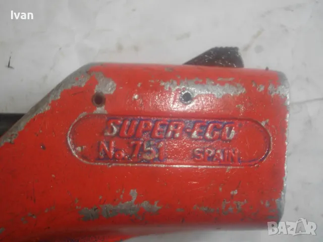 ИСПАНСКИ АВТОМАТИЧЕН РЪЧЕН ТРЪБОРЕЗ 50-127мм 2-5" SUPER-ECO РЕЖЕ МЕДНИ АЛУМИНИЕВИ ПЛАСТМАСОВИ ТРЪБИ , снимка 16 - Други инструменти - 49690997