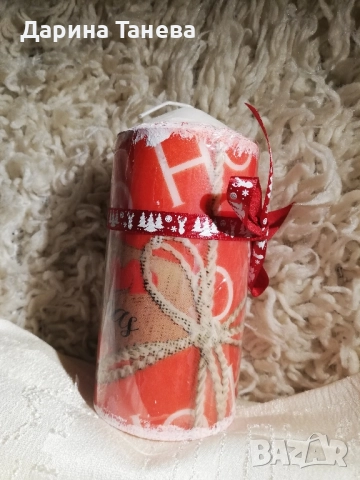 Коледни свещи, снимка 4 - Коледни подаръци - 52445216