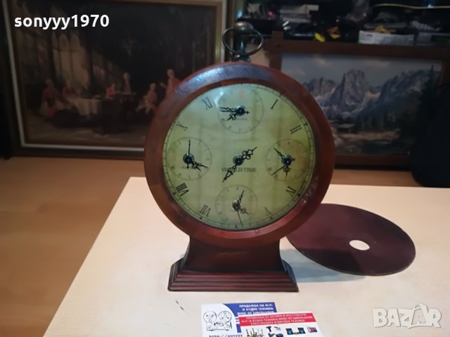 world time-clock from germany 3005211208, снимка 3 - Антикварни и старинни предмети - 33044421