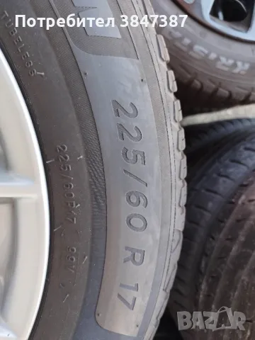 Оригинални BMW X3 джанти с гуми Германия, снимка 4 - Гуми и джанти - 50011690