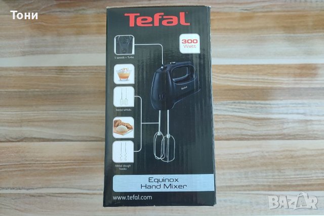 Нов миксер Tefal 300W, снимка 2 - Миксери - 37636554