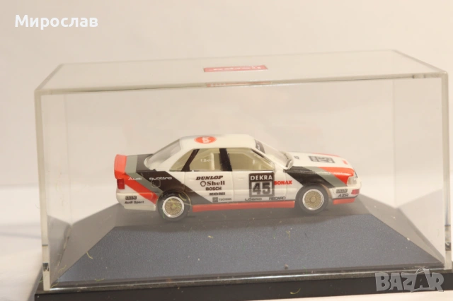 HERPA H0 1/87 AUDI V8 EVO КОЛИЧКА РАЛИ МОДЕЛ, снимка 4 - Колекции - 53576530