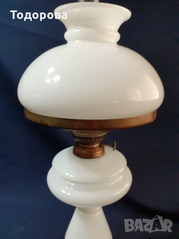 Стилна  старинна Немска газена лампа , снимка 3 - Антикварни и старинни предмети - 32247990