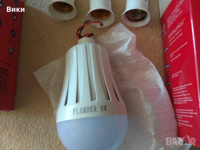 Крушка / лампа Vinverth Flamber Rech. Led Bulb 9W- LED, снимка 5 - Лед осветление - 32364333