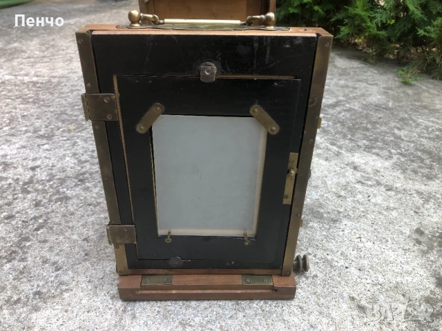 старинен салонен фотоапарат, снимка 8 - Антикварни и старинни предмети - 51135756