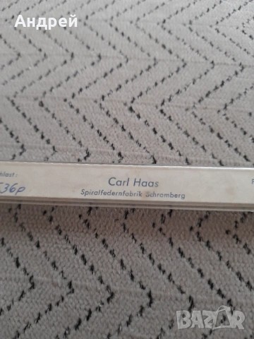 Стари спирални игли Carl Haas, снимка 3 - Други ценни предмети - 53205451