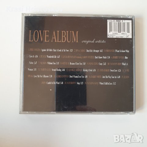 Love Album original artists cd, снимка 3 - CD дискове - 43441862