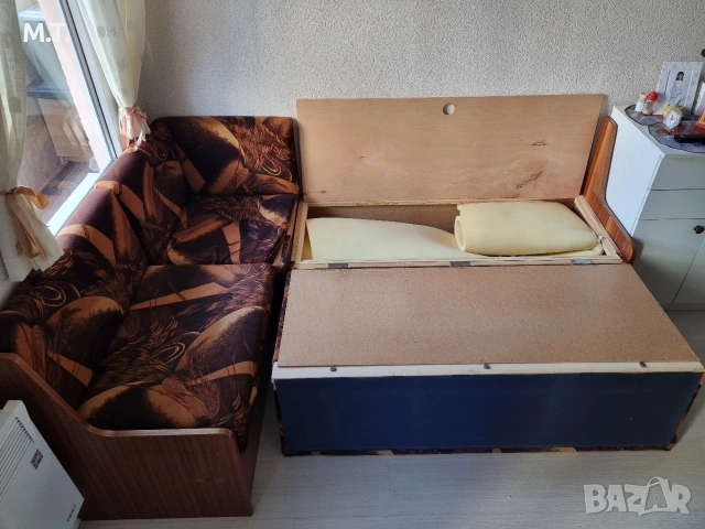 Диван с ракла и функция сън, снимка 6 - Дивани и мека мебел - 53086373