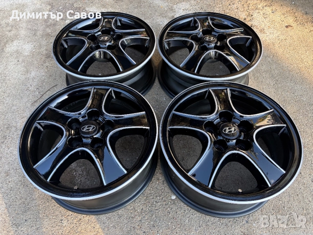 4 броя алуминиеви джанти за Hyundai Santa Fe  16, снимка 4 - Гуми и джанти - 52031272