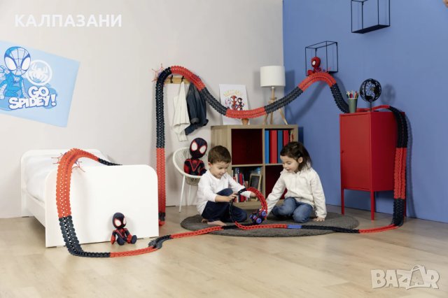 SMOBY SPIDEY FLEXTREME Кола Morales и релси 7600180926, снимка 10 - Коли, камиони, мотори, писти - 44114077