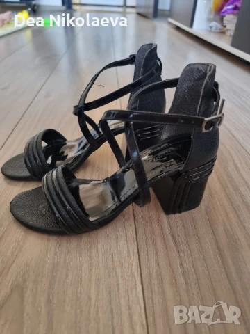 Елегантни сандали на ток , снимка 2 - Сандали - 50740476