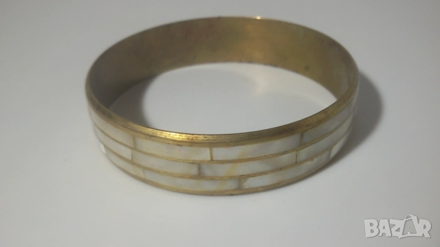 Ретро седефена гривна, снимка 2 - Гривни - 51509428