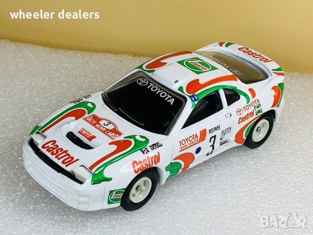 Метална количка Toyota Celica Turbo 4WD на Corgi 1:43, снимка 9 - Колекции - 40593160