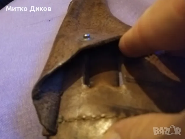 Закрит кобур за ТТ естествена кожа 20см, снимка 5 - Оборудване и аксесоари за оръжия - 48103039