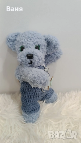 Плетено кученце, снимка 11 - Плюшени играчки - 52110774