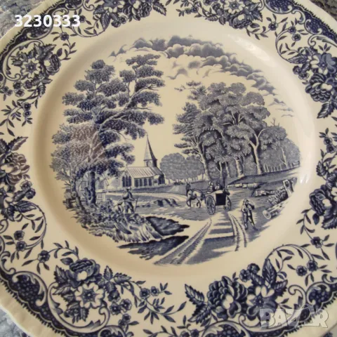 Порцеланов сервиз за чай/чинии Royal Tudor Ware, снимка 4 - Сервизи - 47590456