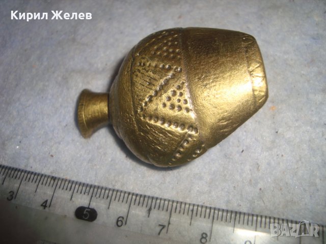 МАСИВНА ОЛОВНА БРОНЗИРАНА ФИГУРАЛНА РЕТРО АРТ БРОШКА 23509, снимка 4 - Други - 38138084