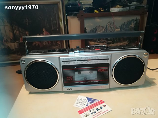 jvc rc-440 внос france 2505211122, снимка 3 - Радиокасетофони, транзистори - 32989815
