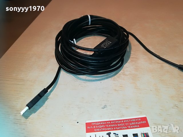 logilink-usb cable usb 10m germany 0504211654, снимка 14 - Кабели и адаптери - 32434707