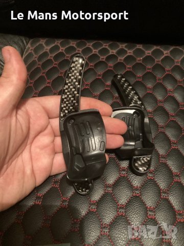 Карбонови пера за волан Vw DSG golf gti, снимка 2 - Части - 43095466