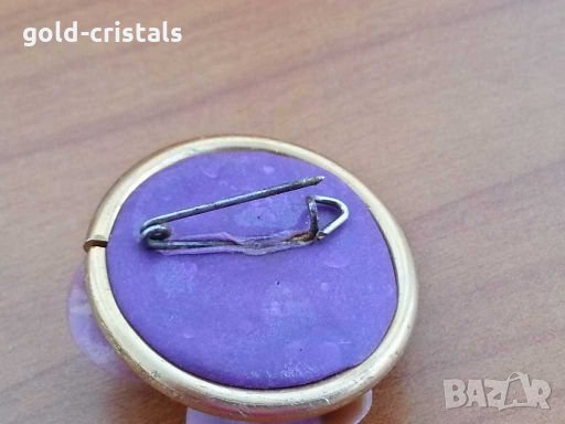 Ретро брошка, снимка 2 - Антикварни и старинни предмети - 28486426