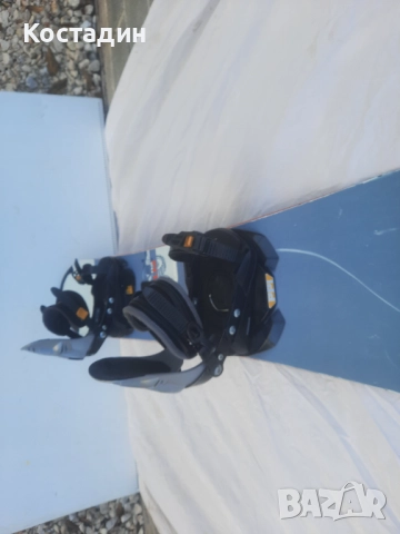 Сноуборд HEAD 147см.   с автомати.   , снимка 4 - Зимни спортове - 52464503