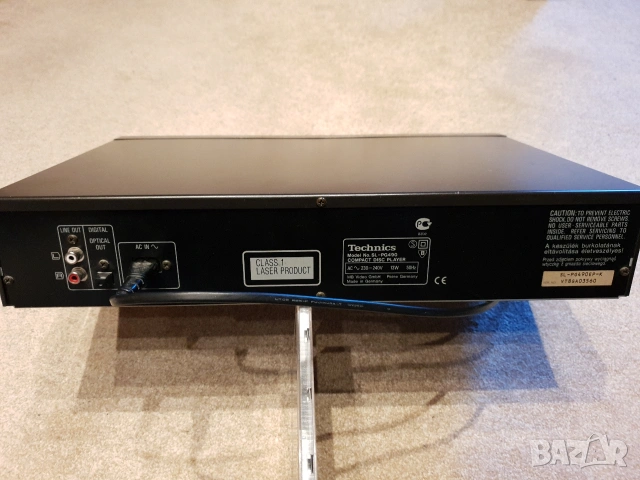 CD плеър Technics SL-PG490, снимка 5 - Аудиосистеми - 53141676