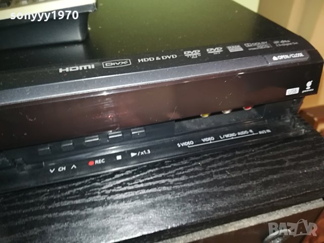 *panasonic dmr-ex72s hdd/dvd/usb/hdmi/dvb-БЕЗ remote control/NEGONAM!?, снимка 17 - Плейъри, домашно кино, прожектори - 28951332