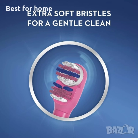 Детска електрическа четка за зъби Oral-B с батерии , снимка 3 - Други - 52430541