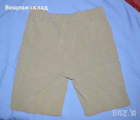 Къси мъжки бежови карго, тактически панталони леки L, снимка 6 - Къси панталони - 43850461