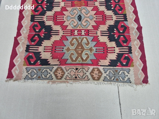 Стар Чипровски килим, снимка 2 - Антикварни и старинни предмети - 52302326