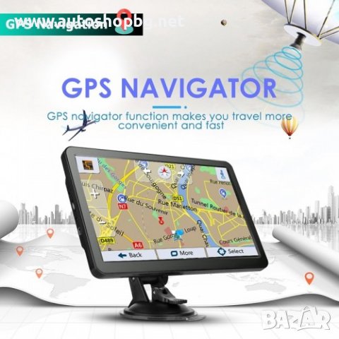 навигация 7'' GPS, снимка 4 - Навигация за кола - 24383307