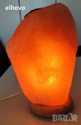 Настолна солна лампа, хималайска сол, снимка 2 - Антикварни и старинни предмети - 49204317