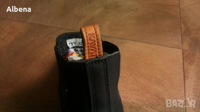 KAVAT Nymölla XC Black Kids Leather Shoes Размер EUR 30 детски боти с вълна естествена кожа 194-13-S, снимка 12 - Детски боти и ботуши - 43089989