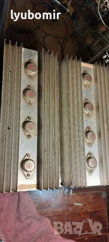 Радиатори с работещи транзистори, снимка 2 - Ресийвъри, усилватели, смесителни пултове - 37991537