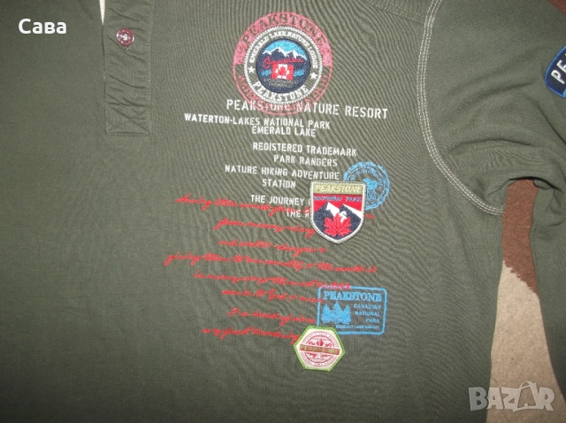 Блуза PEAKSTONE  мъжка,3-4ХЛ, снимка 3 - Блузи - 52190576